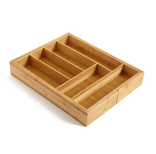 Silverware Organizer Tray – Elegant Cutlery Drawer Divider